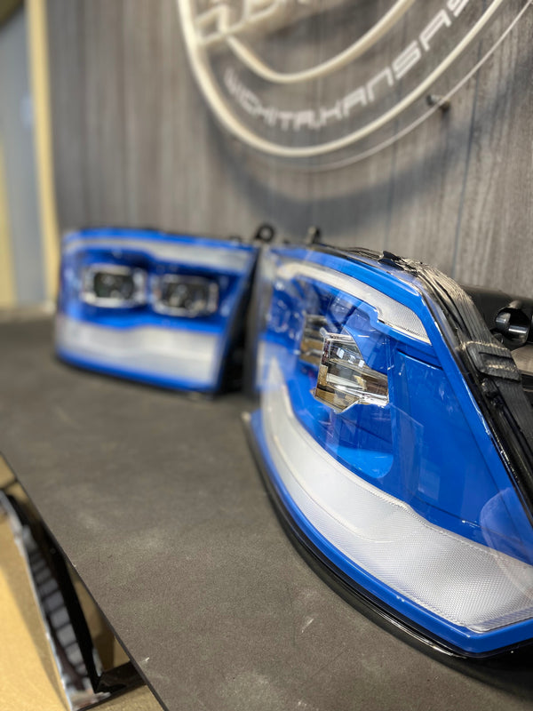 PRE-BUILT 2009-18 DODGE RAM ALPHAREX HEADLIGHTS
