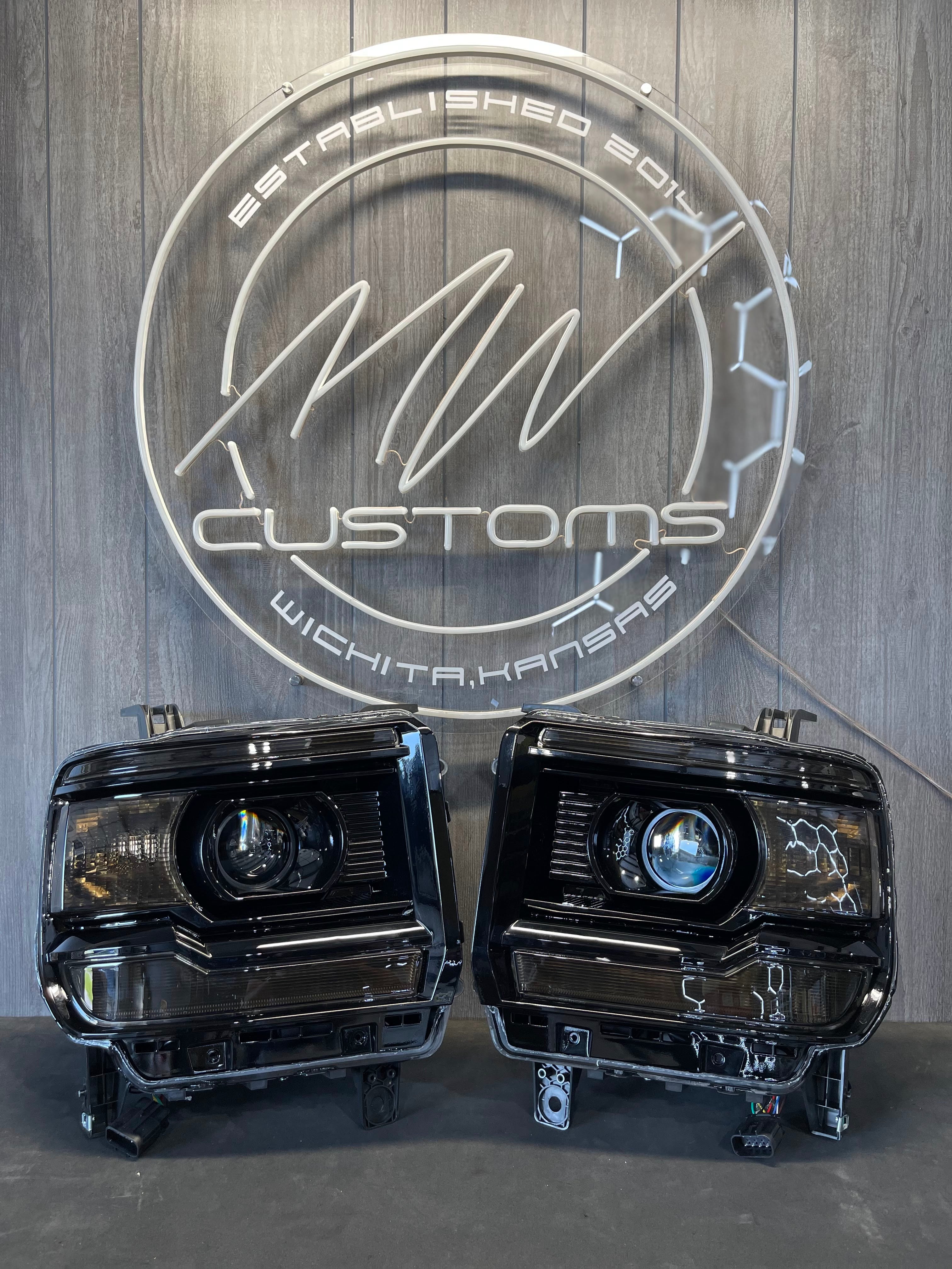 2014-18 GMC SIERRA HEADLIGHTS