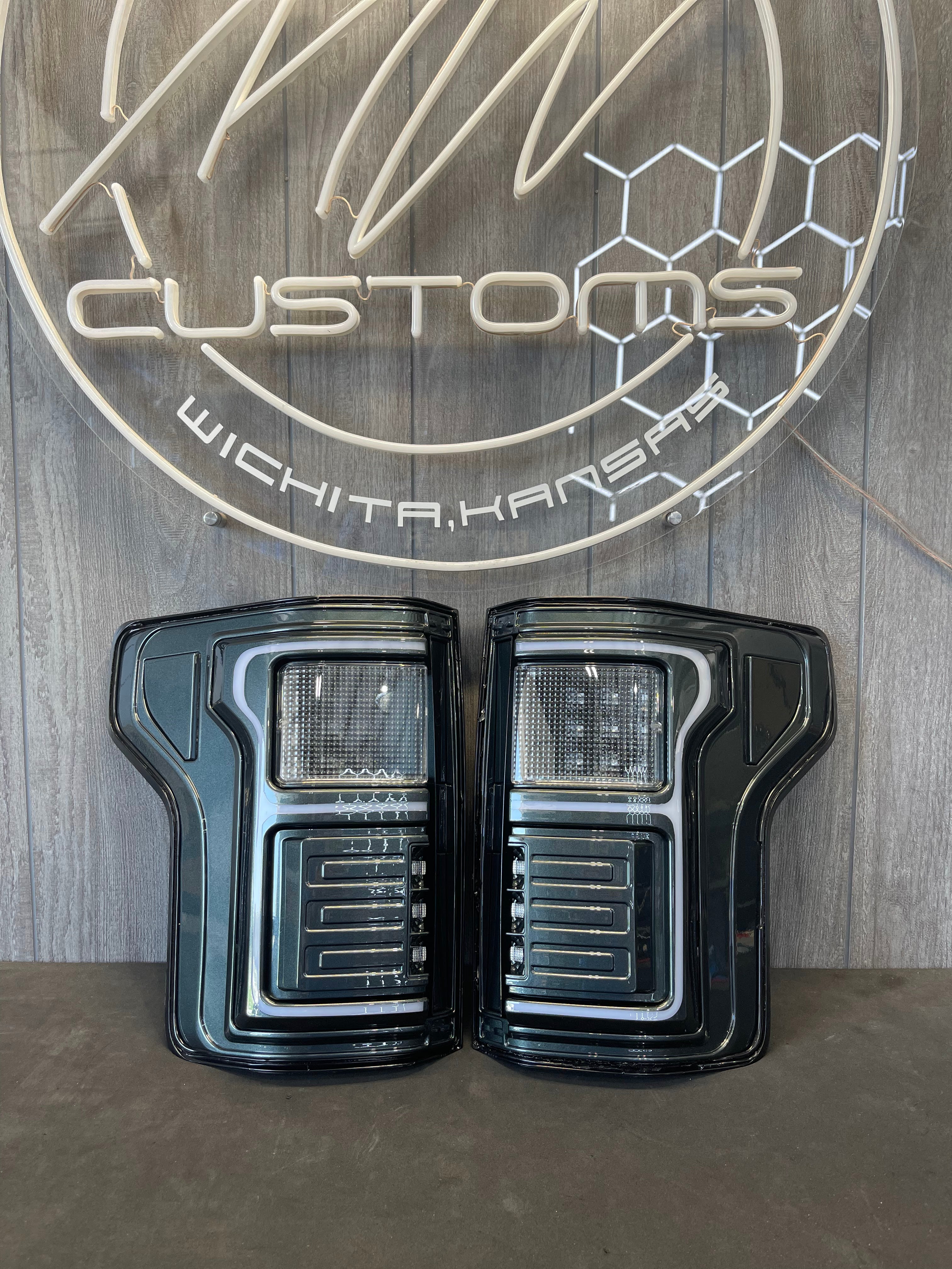 2015-17 FORD F150 TAIL LIGHTS- FACTORY LED MODEL ONLY