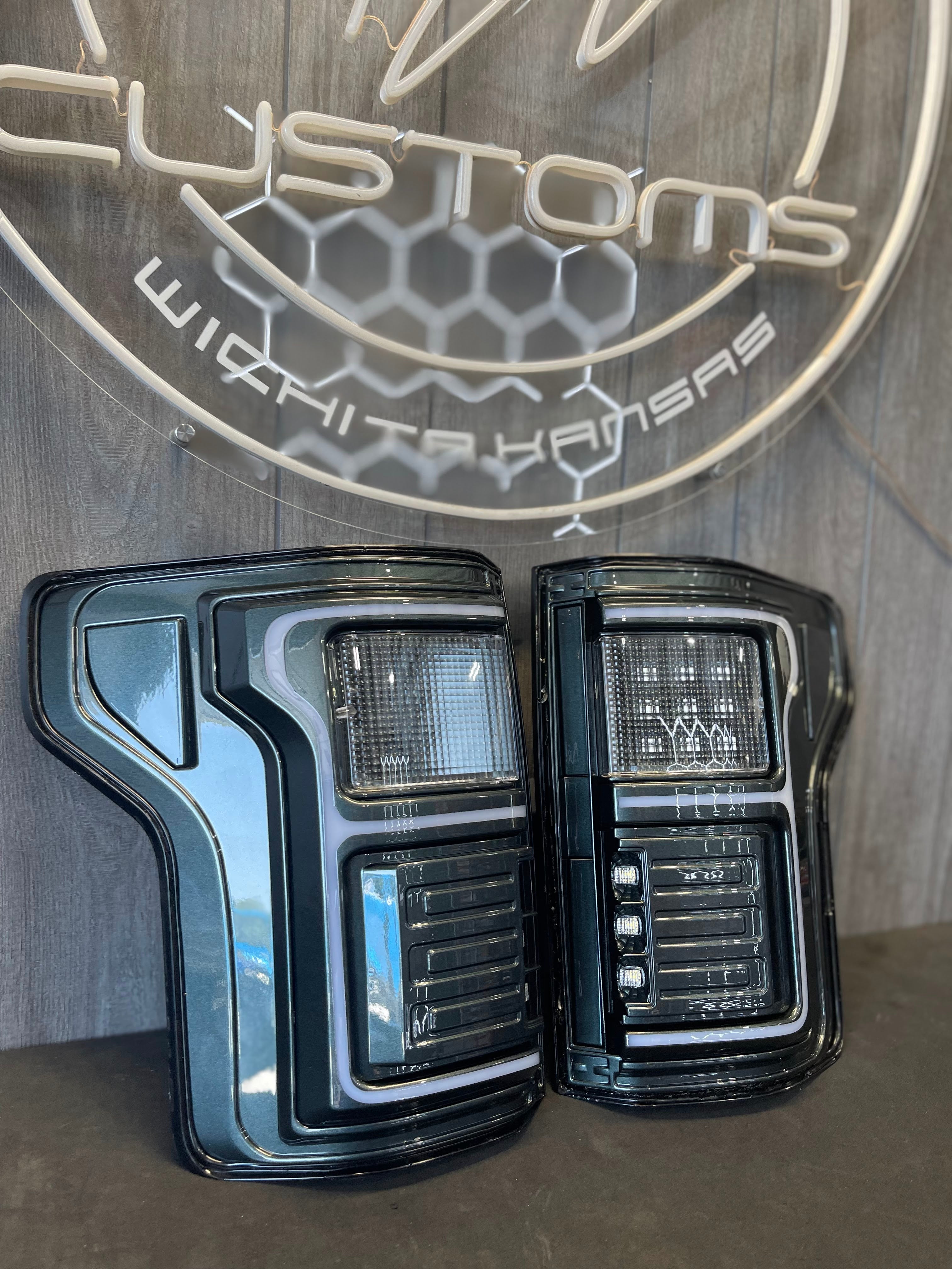 2015-17 FORD F150 TAIL LIGHTS- FACTORY LED MODEL ONLY