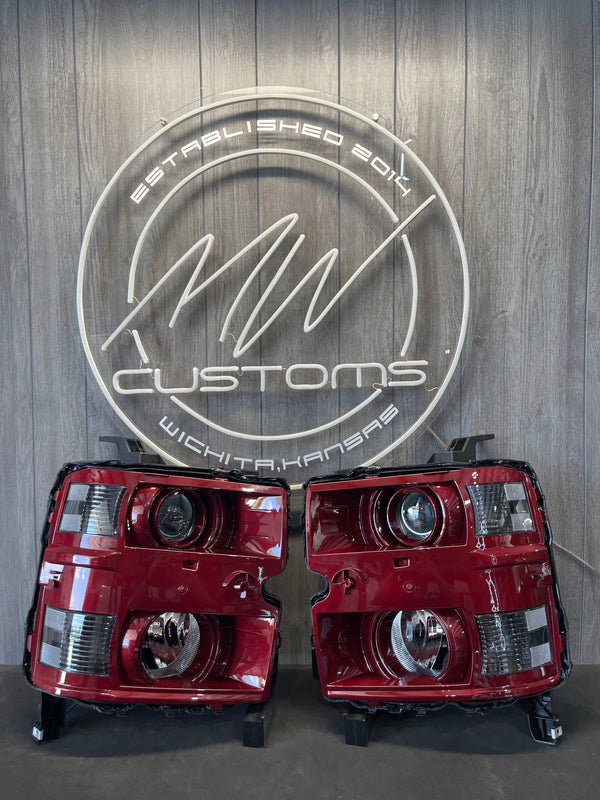 PRE-BUILT 2015-19 CHEVROLET SILVERADO HD 2500/3500 OEM STYLE HEADLIGHTS