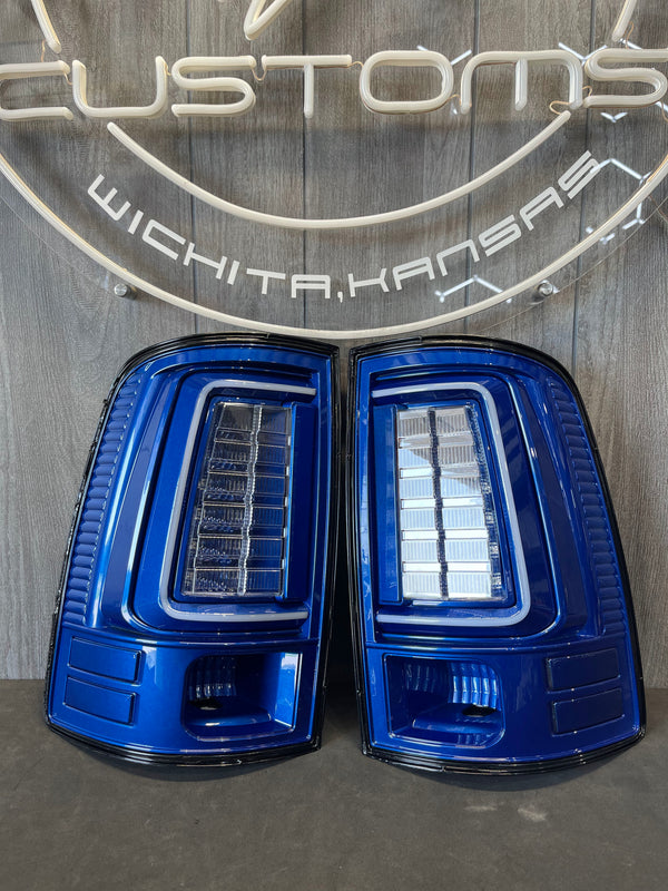 PRE-BUILT 2009-18 DODGE RAM  C BAR TAIL LIGHTS