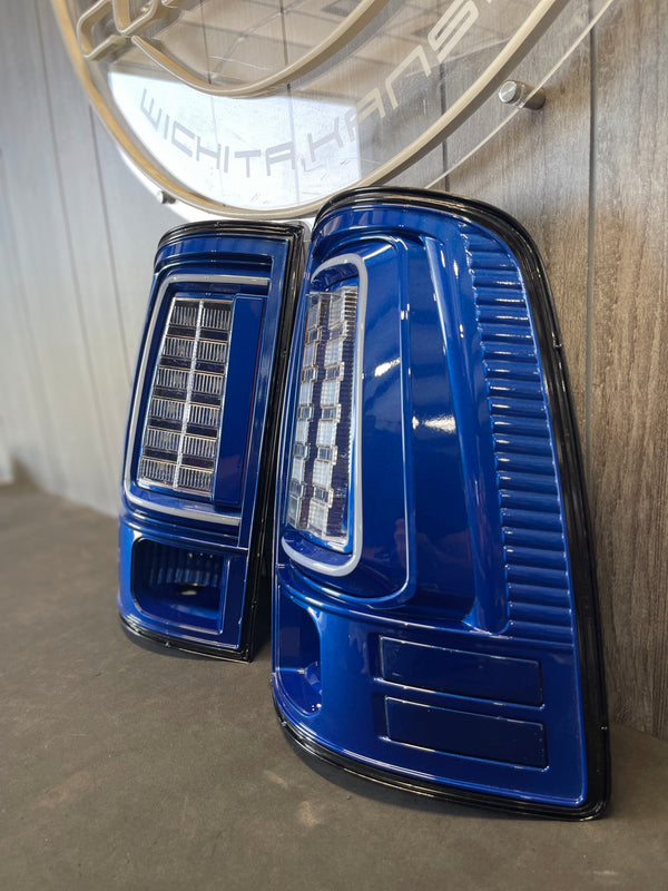 PRE-BUILT 2009-18 DODGE RAM  C BAR TAIL LIGHTS