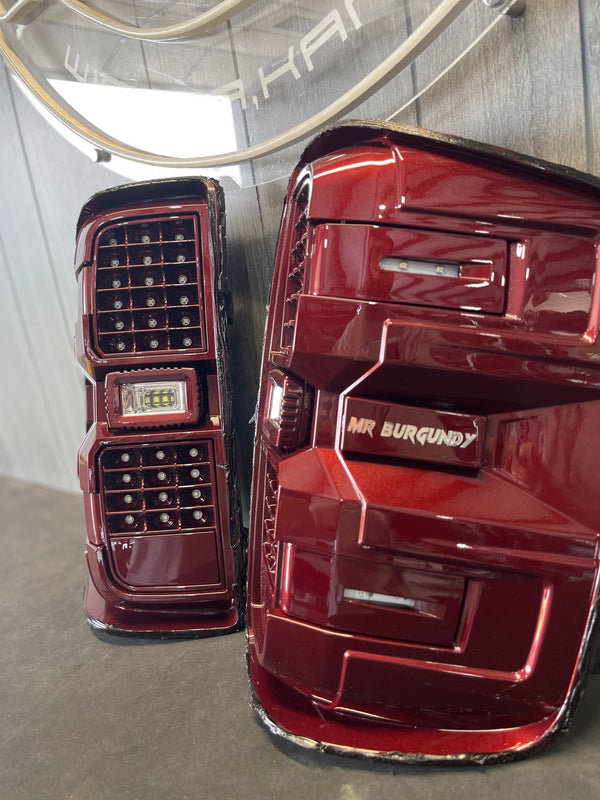 PRE-BUILT 2014-18 CHEVROLET SILVERADO TAIL LIGHTS- FACTORY HALOGEN MODEL ONLY