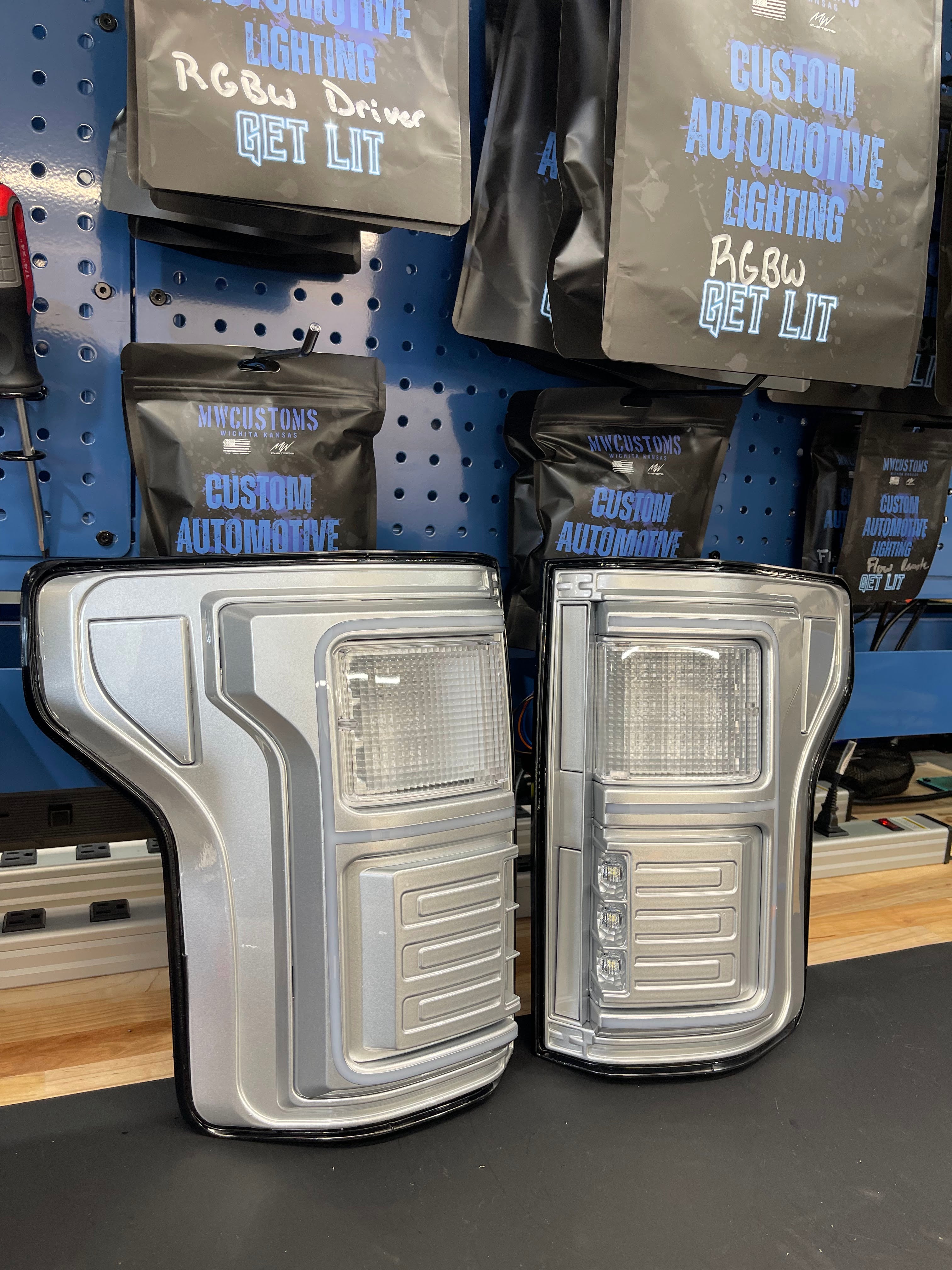 2015-17 FORD F150 TAIL LIGHTS- FACTORY LED MODEL ONLY