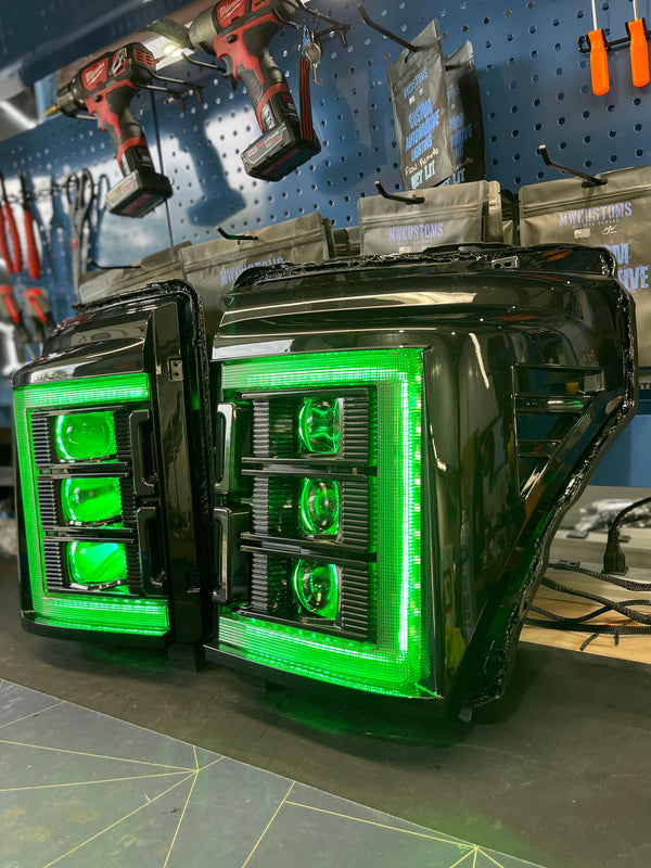 PRE-BUILT 2011-16 FORD SUPER DUTY MORIMOTO XB LED HEADLIGHTS
