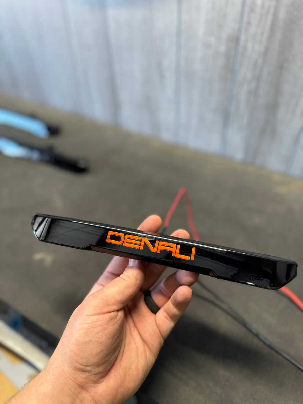 2020+ GMC SIERRA FENDER LIGHTS *PAINTED 8555* *SMOKED LENS* *DENALI TEXT* *AMBER LED*