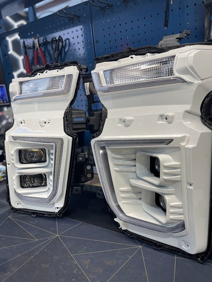 2020+  CHEVROLET SILVERADO HD MORIMOTO HYBRID LED HEADLIGHTS