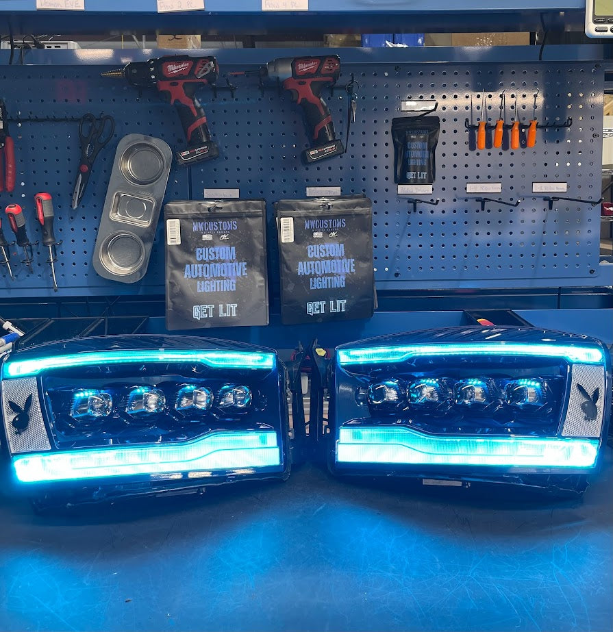 2006-08 DODGE RAM ALPHAREX HEADLIGHTS NOVA SERIES