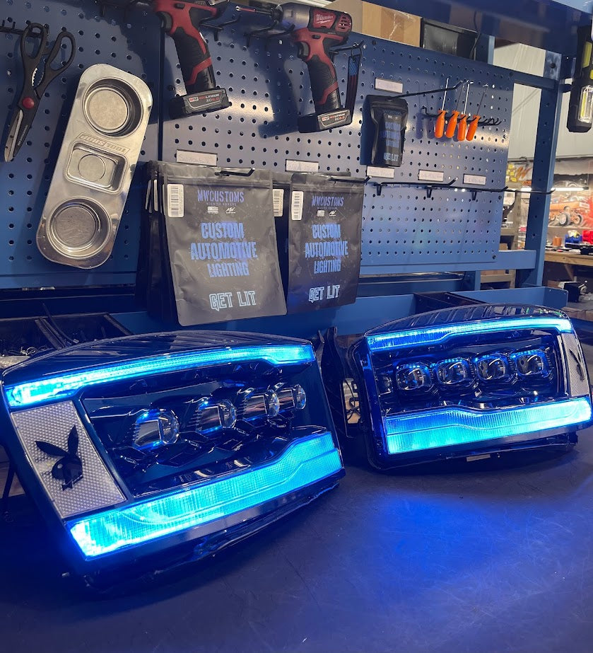 2006-08 DODGE RAM ALPHAREX HEADLIGHTS NOVA SERIES