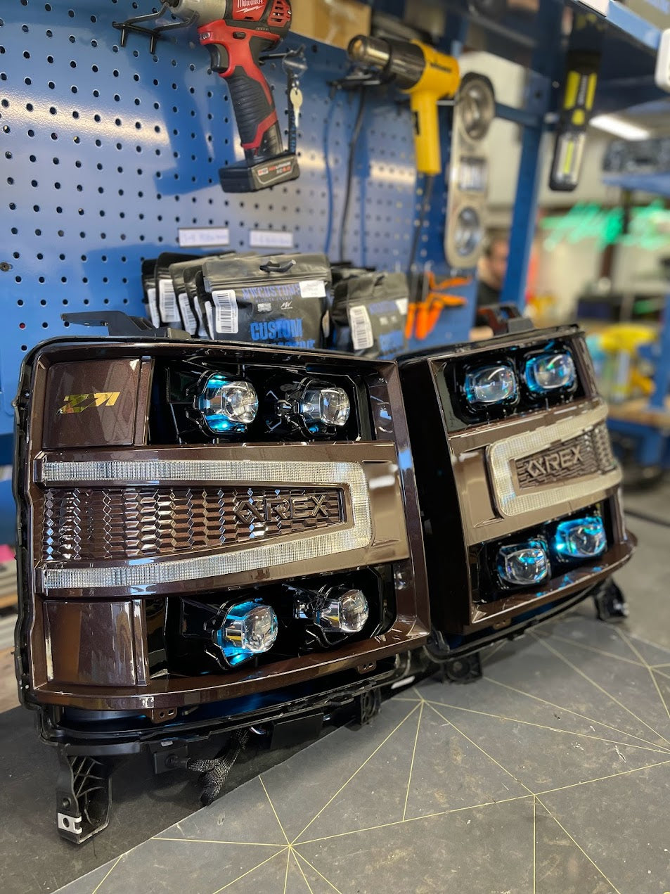 2014-15 SILVERADO 1500 ALPHAREX HEADLIGHTS NOVA SERIES