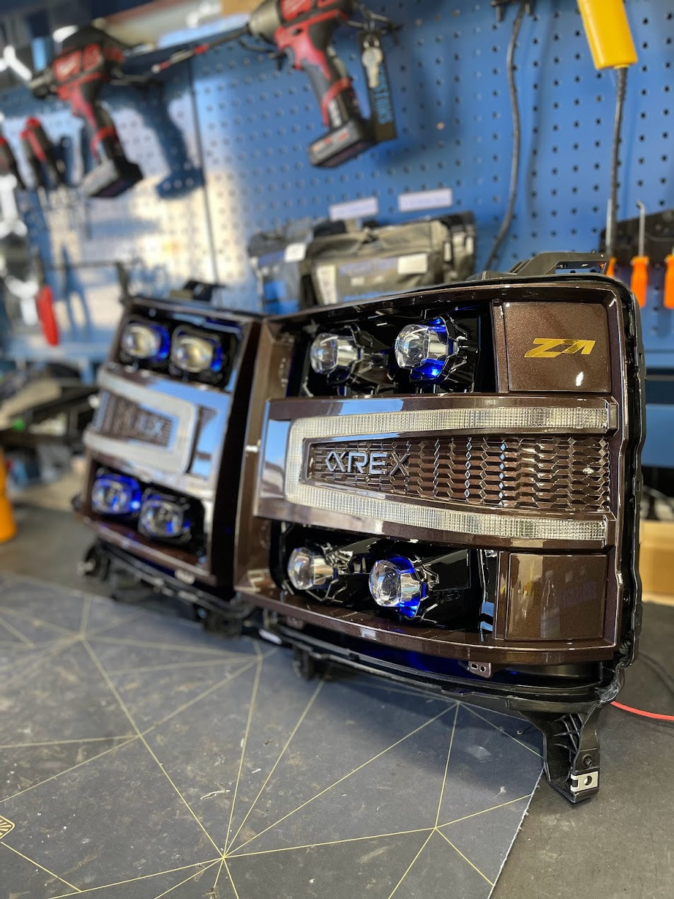 2014-15 SILVERADO 1500 ALPHAREX HEADLIGHTS NOVA SERIES