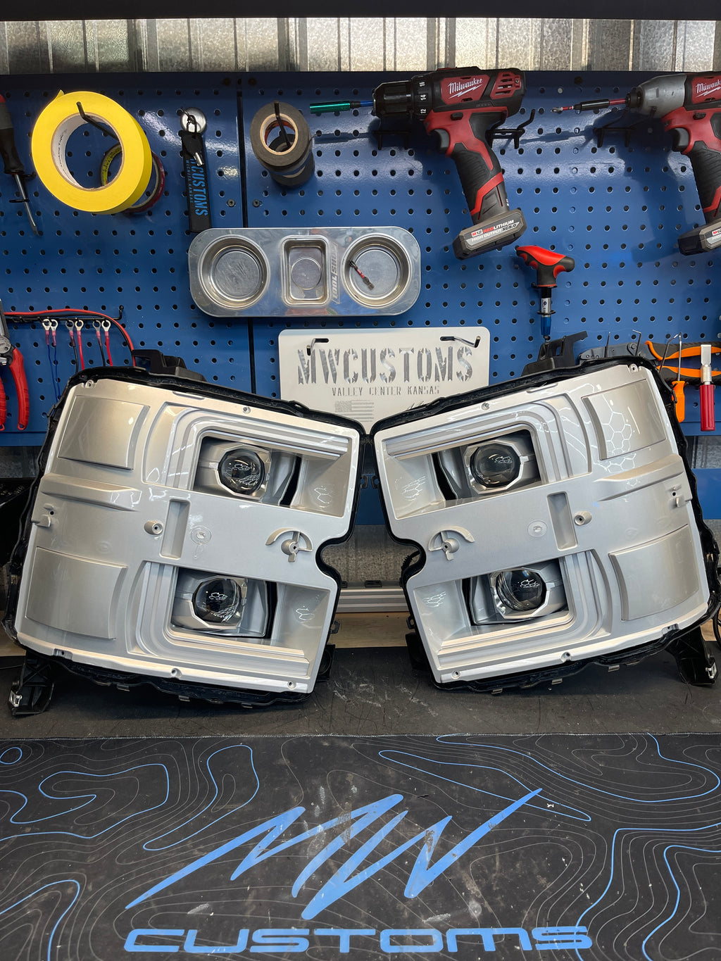 2015 - 19 CHEVY SILVERADO ALPHAREX PRO SERIES HEADLIGHT