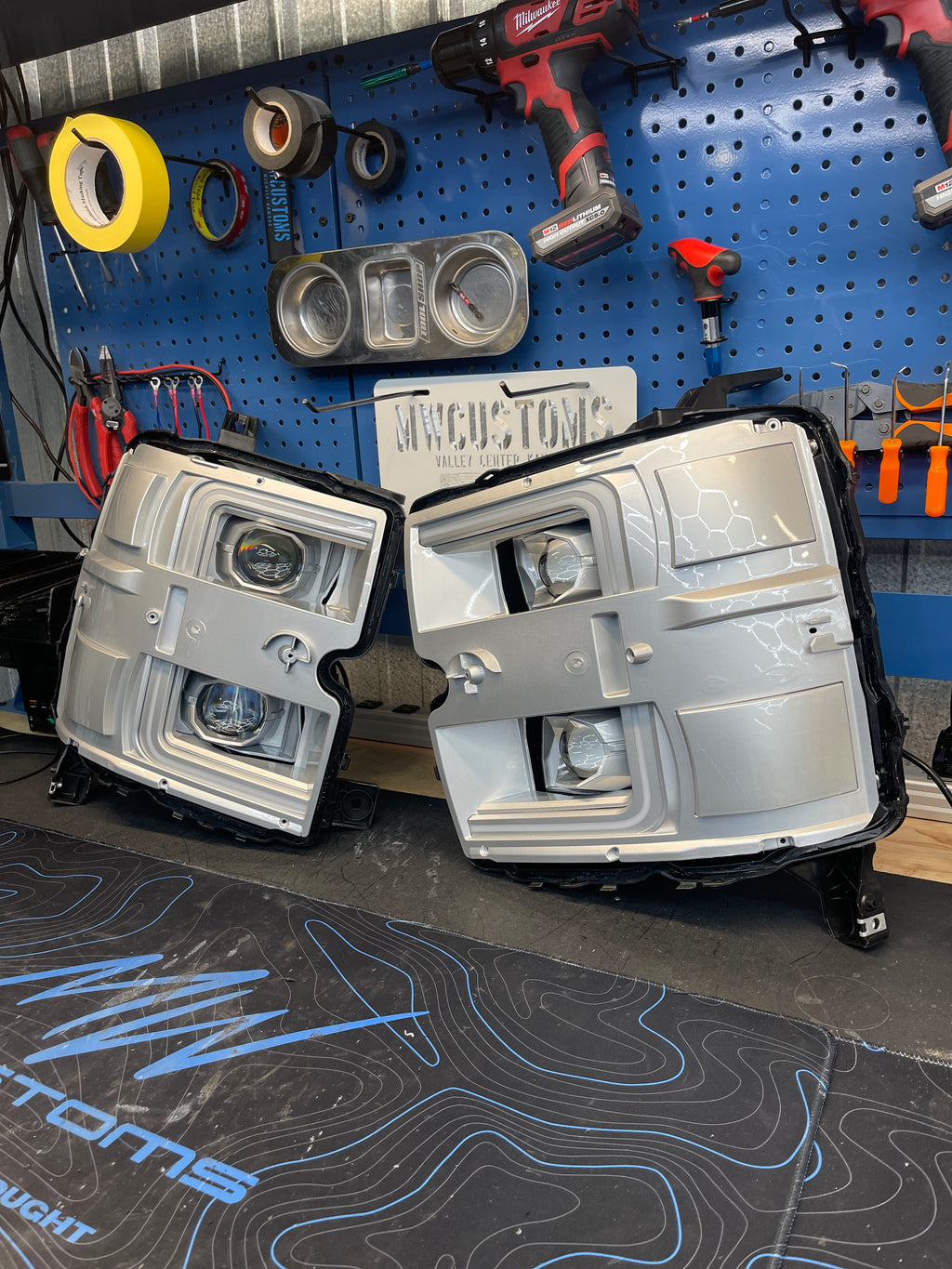 2015 - 19 CHEVY SILVERADO ALPHAREX PRO SERIES HEADLIGHT