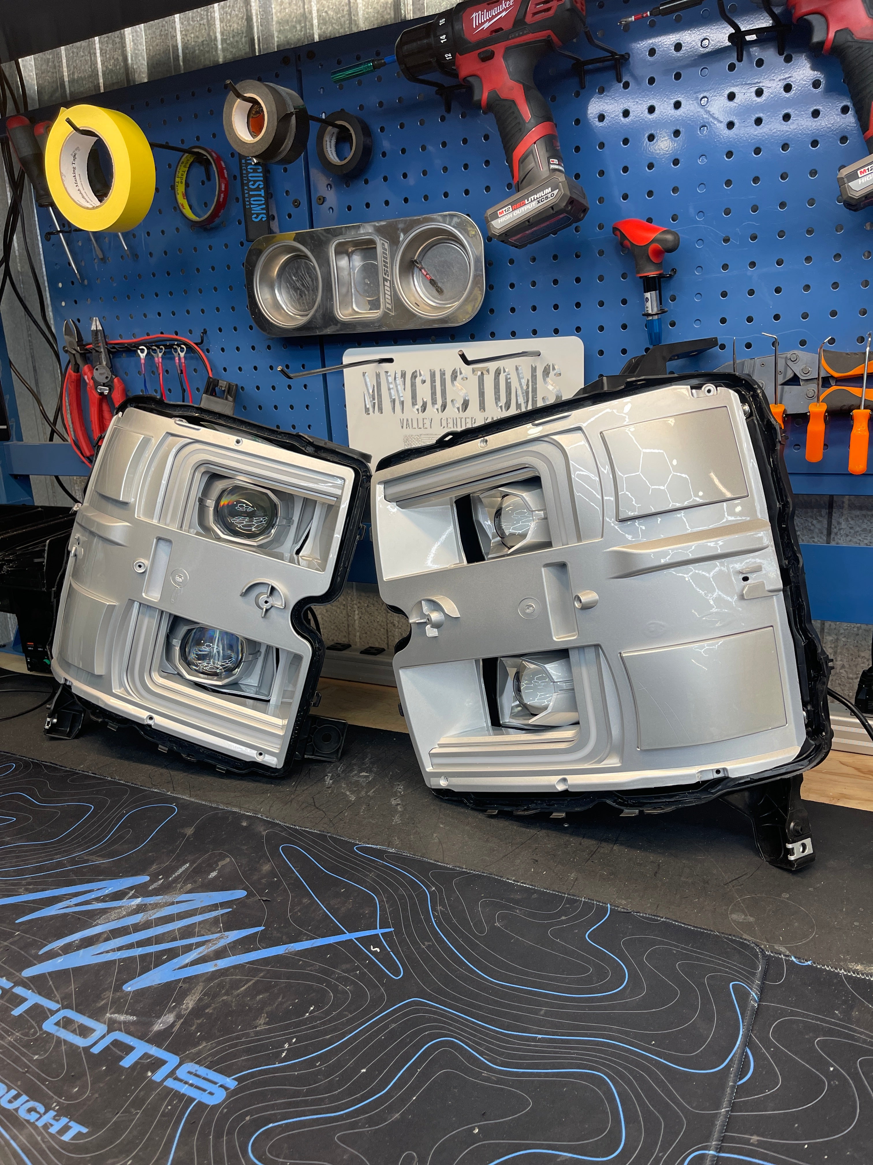 2015 - 19 CHEVY SILVERADO ALPHAREX PRO SERIES HEADLIGHT