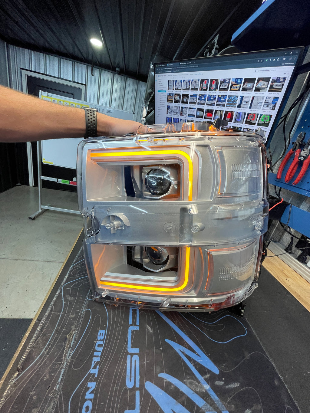 2015 - 19 CHEVY SILVERADO ALPHAREX PRO SERIES HEADLIGHT