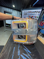 2015 - 19 CHEVY SILVERADO ALPHAREX PRO SERIES HEADLIGHT