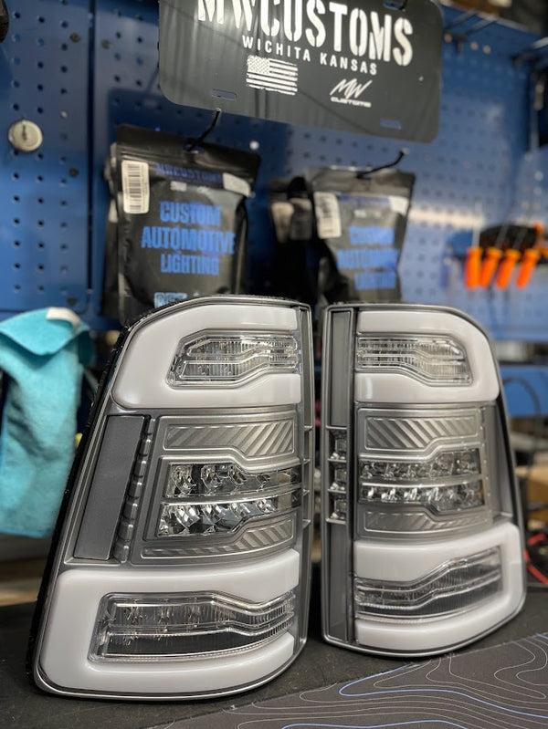 PRE-BUILT 2019+ DODGE RAM RECON TAIL LIGHTS 1500 ONLY
