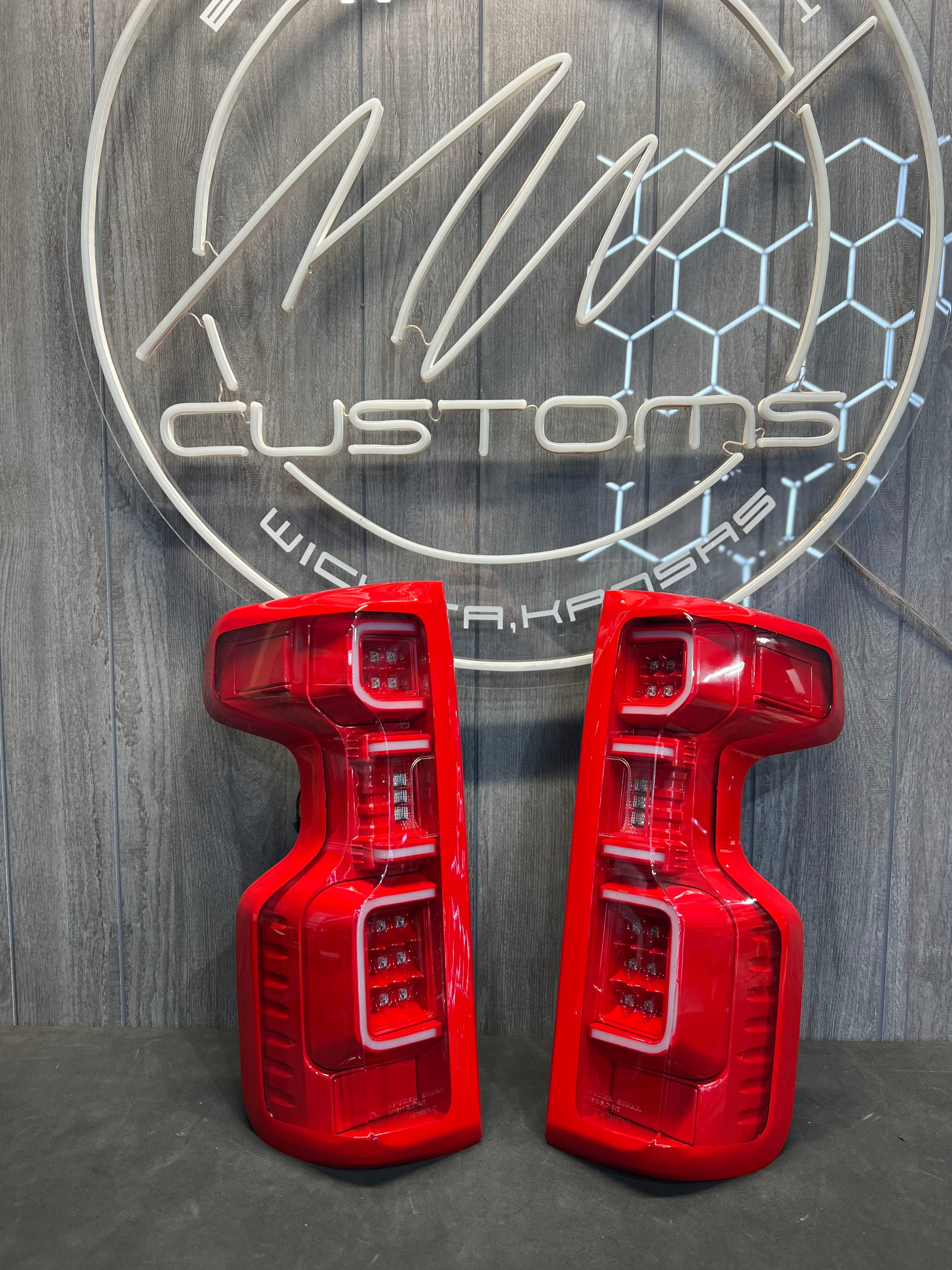 2019-25 1500 / 2020 - 23 HD CHEVROLET SILVERADO TAIL LIGHTS