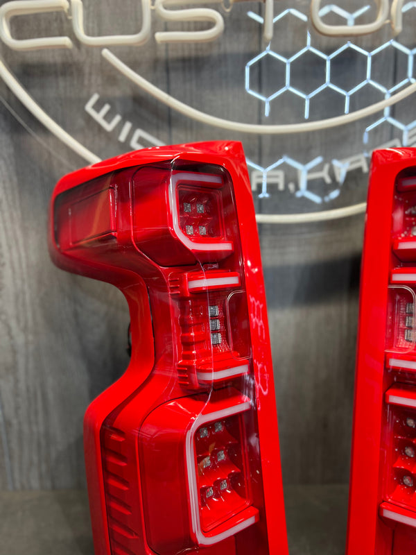 PRE-BUILT 2019-23 CHEVROLET SILVERADO TAIL LIGHTS – MwCustoms Inc.