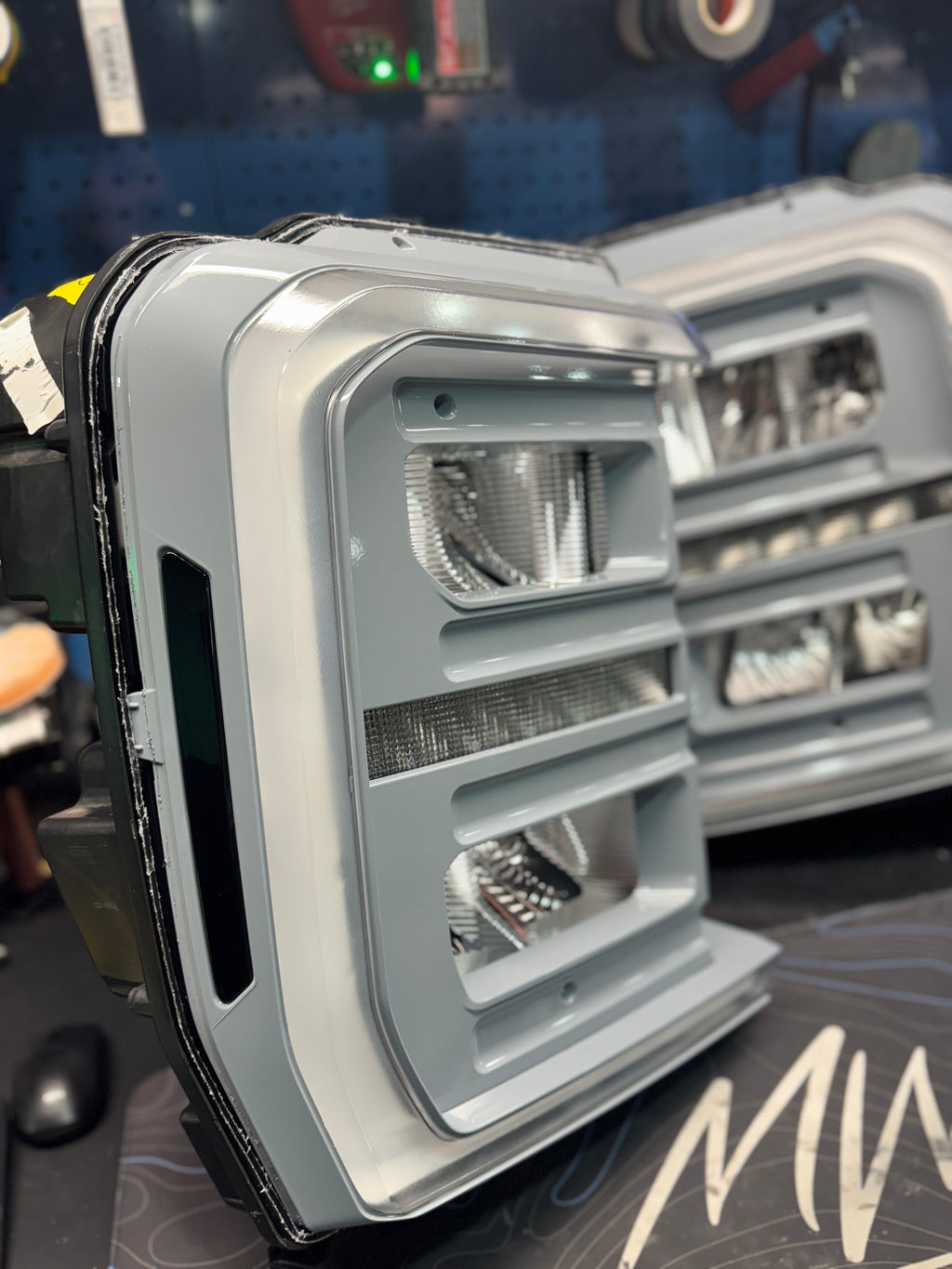 2023 - 25 FORD SUPER DUTY LED REFLECTOR HEADLIGHTS (Fits Factory LED Reflector Only)