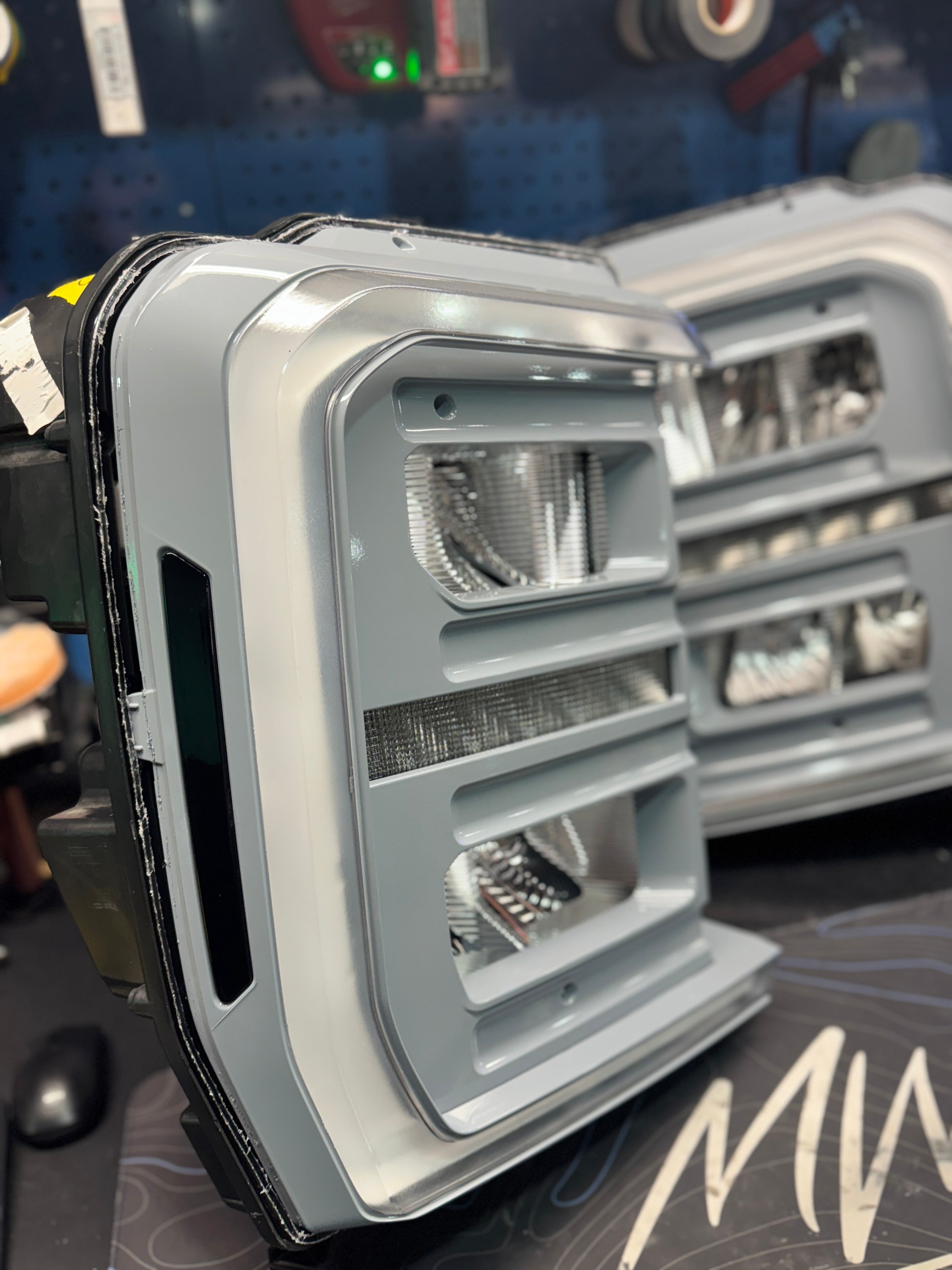 2023 - 25 FORD SUPER DUTY LED REFLECTOR HEADLIGHTS (Fits Factory LED Reflector Only)