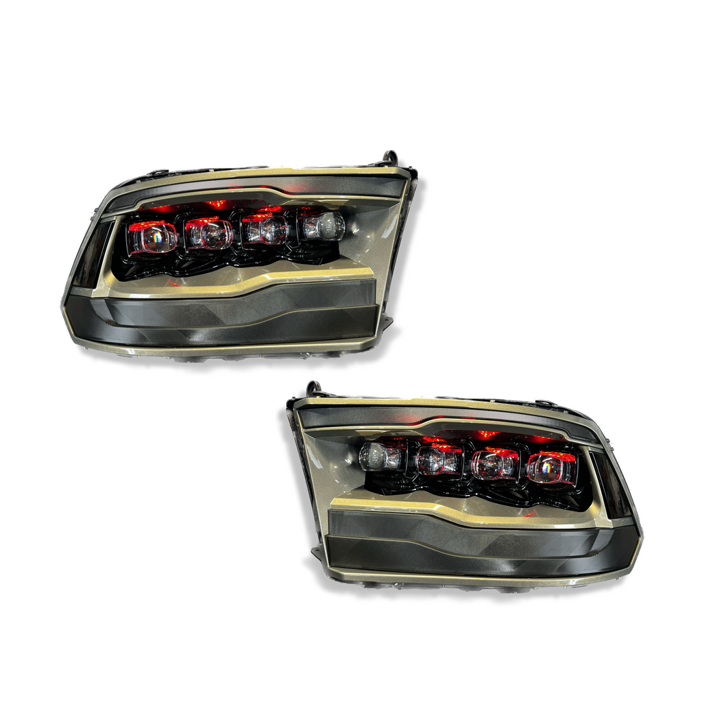 2009-18 DODGE RAM ALPHAREX HEADLIGHTS NOVA SERIES