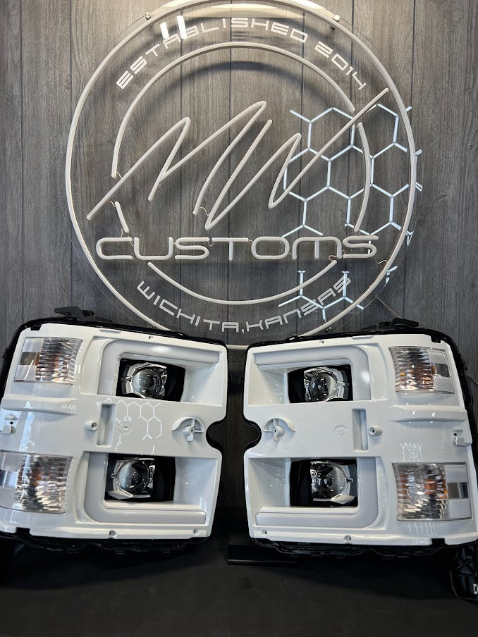 2015-19 CHEVROLET SILVERADO HD 2500/3500 ALPAHAREX HEADLIGHTS