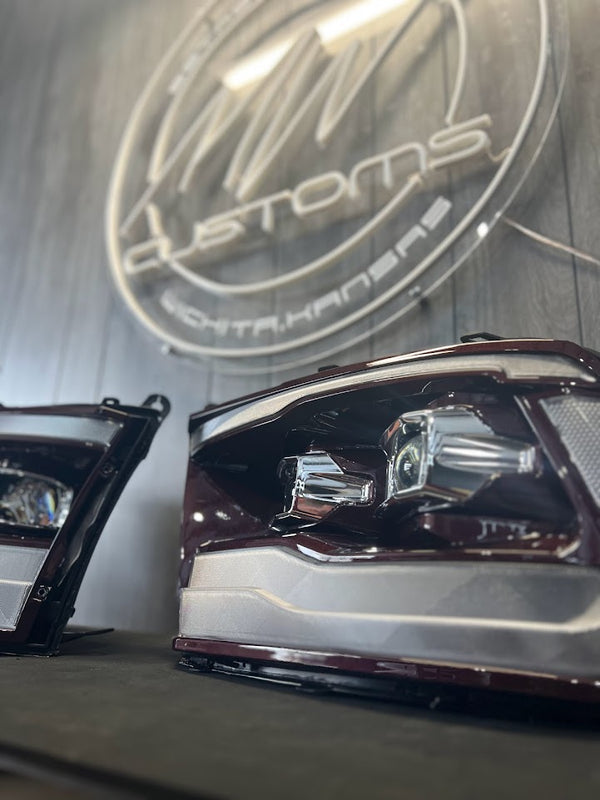 PRE-BUILT 2009-18 DODGE RAM ALPHAREX HEADLIGHTS