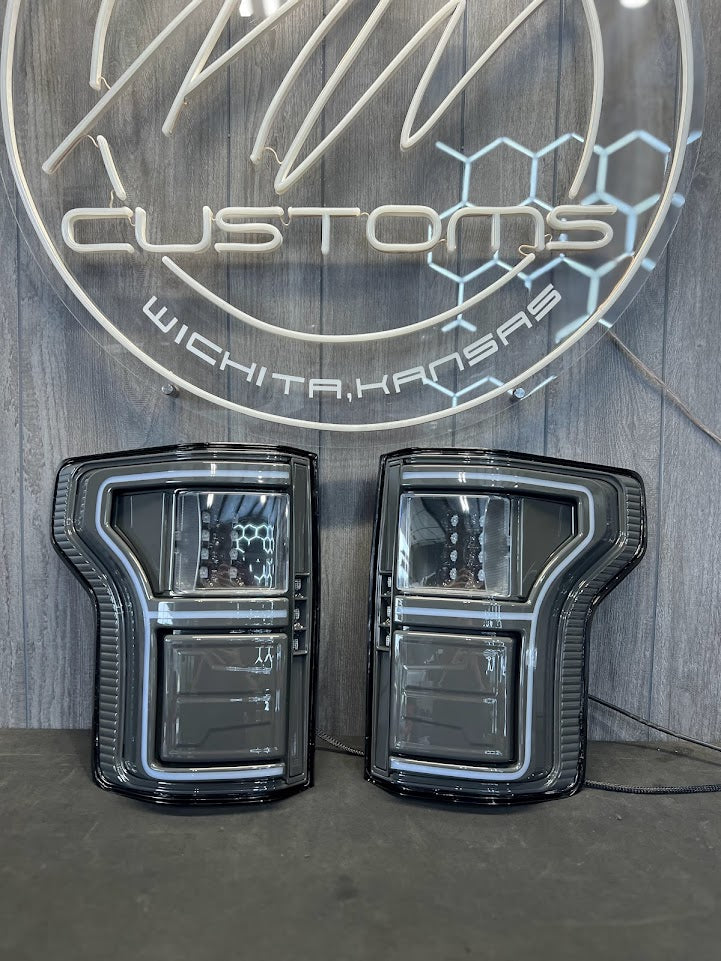 2018-20 FORD F150 TAIL LIGHTS- FACTORY LED MODEL ONLY