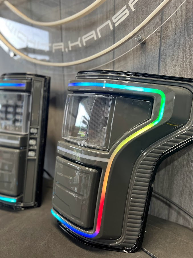 2018-20 FORD F150 TAIL LIGHTS- FACTORY LED MODEL ONLY