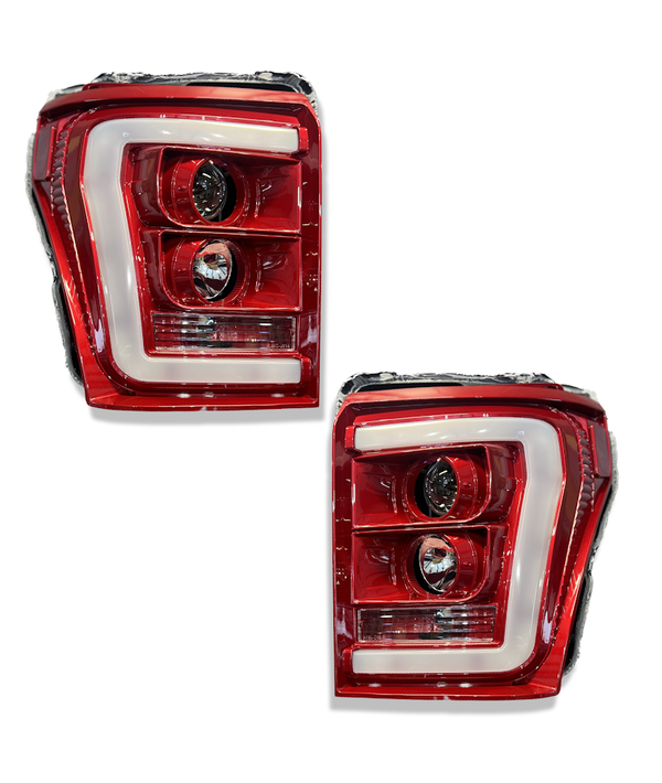 PRE-BUILT 2011-16 FORD SUPER DUTY C BAR HEADLIGHTS