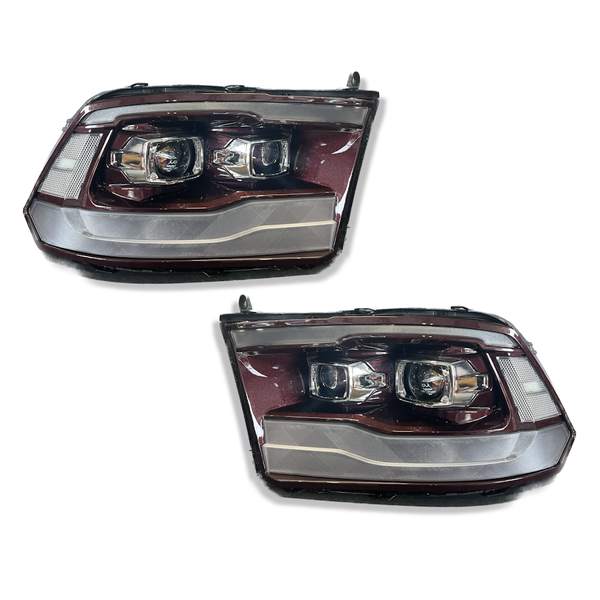 PRE-BUILT 2009-18 DODGE RAM ALPHAREX HEADLIGHTS