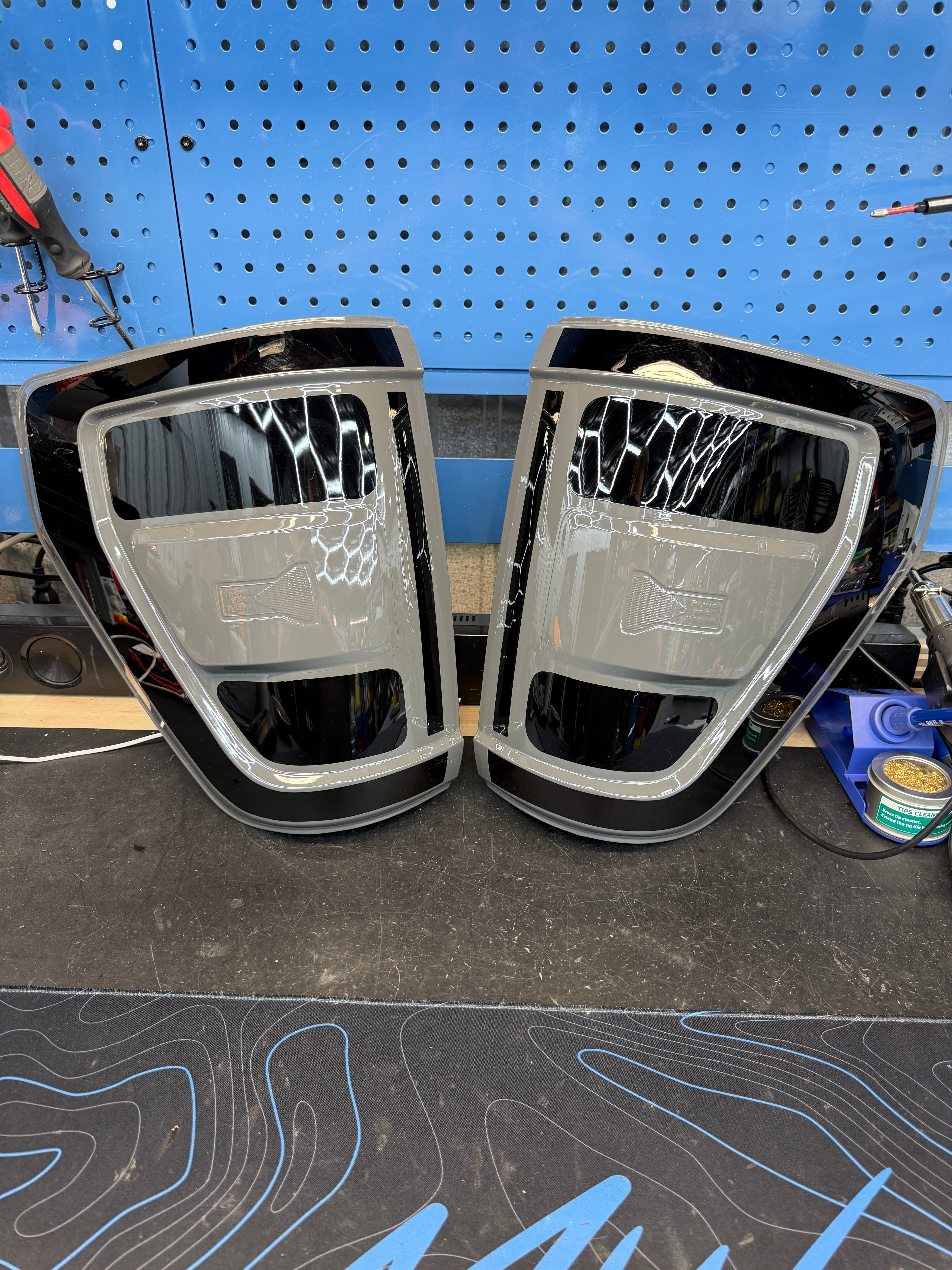 2021 - 23 FORD F150 COLORMATCHED MORIMOTO XB TAIL LIGHTS