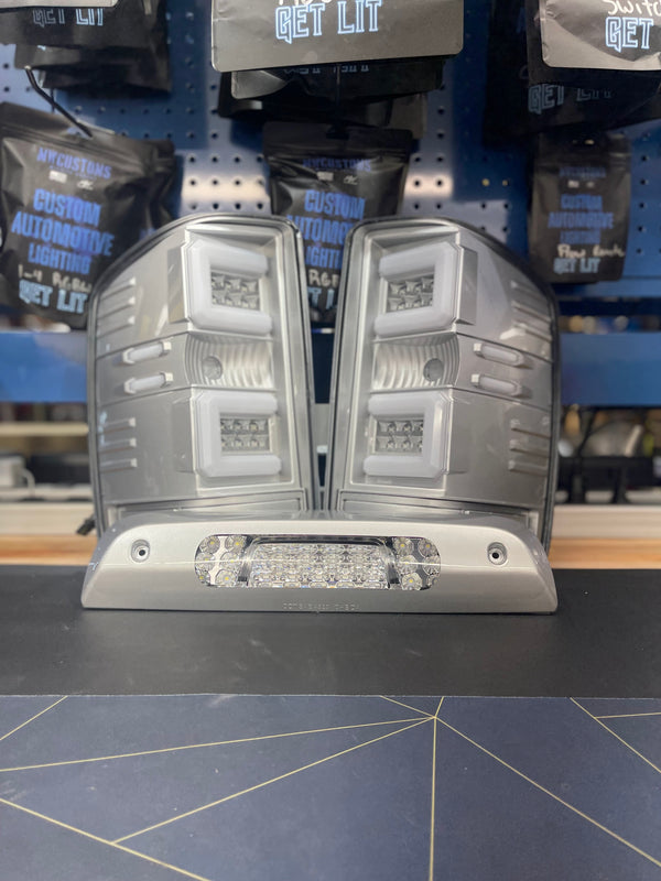 PRE-BUILT 2014-18 CHEVROLET SILVERADO C BAR TAIL LIGHTS