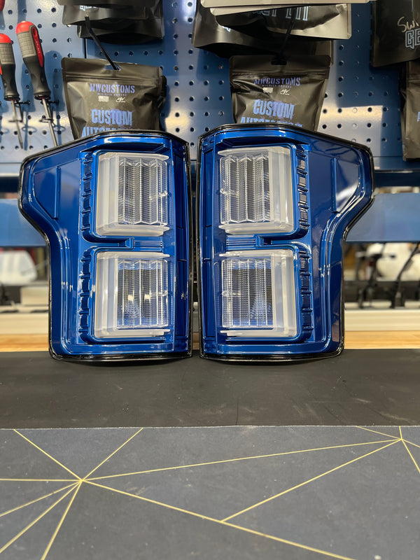 PRE-BUILT 2015-20 FORD F150 TAIL LIGHTS- HALOGEN MODEL