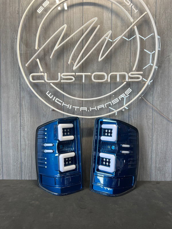 PRE-BUILT 2014-18 CHEVROLET SILVERADO C BAR TAIL LIGHTS