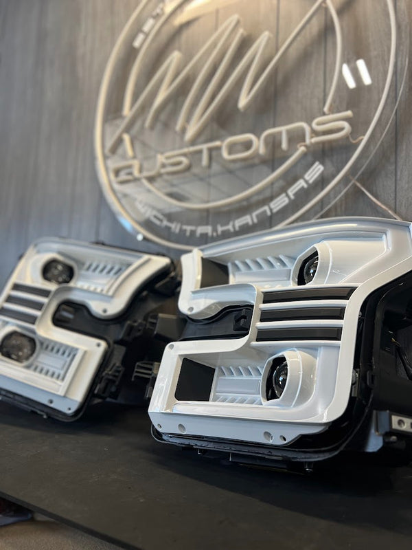 PRE-BUILT 2015-17 FORD F150 ALPHAREX HEADLIGHTS