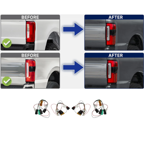 2023 - 26 FORD SUPER DUTY CUSTOM TAIL LIGHTS