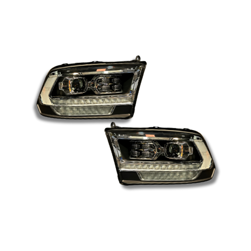 2009-18 ALPHAREX DODGE RAM HEADLIGHTS (5th GEN STYLE)