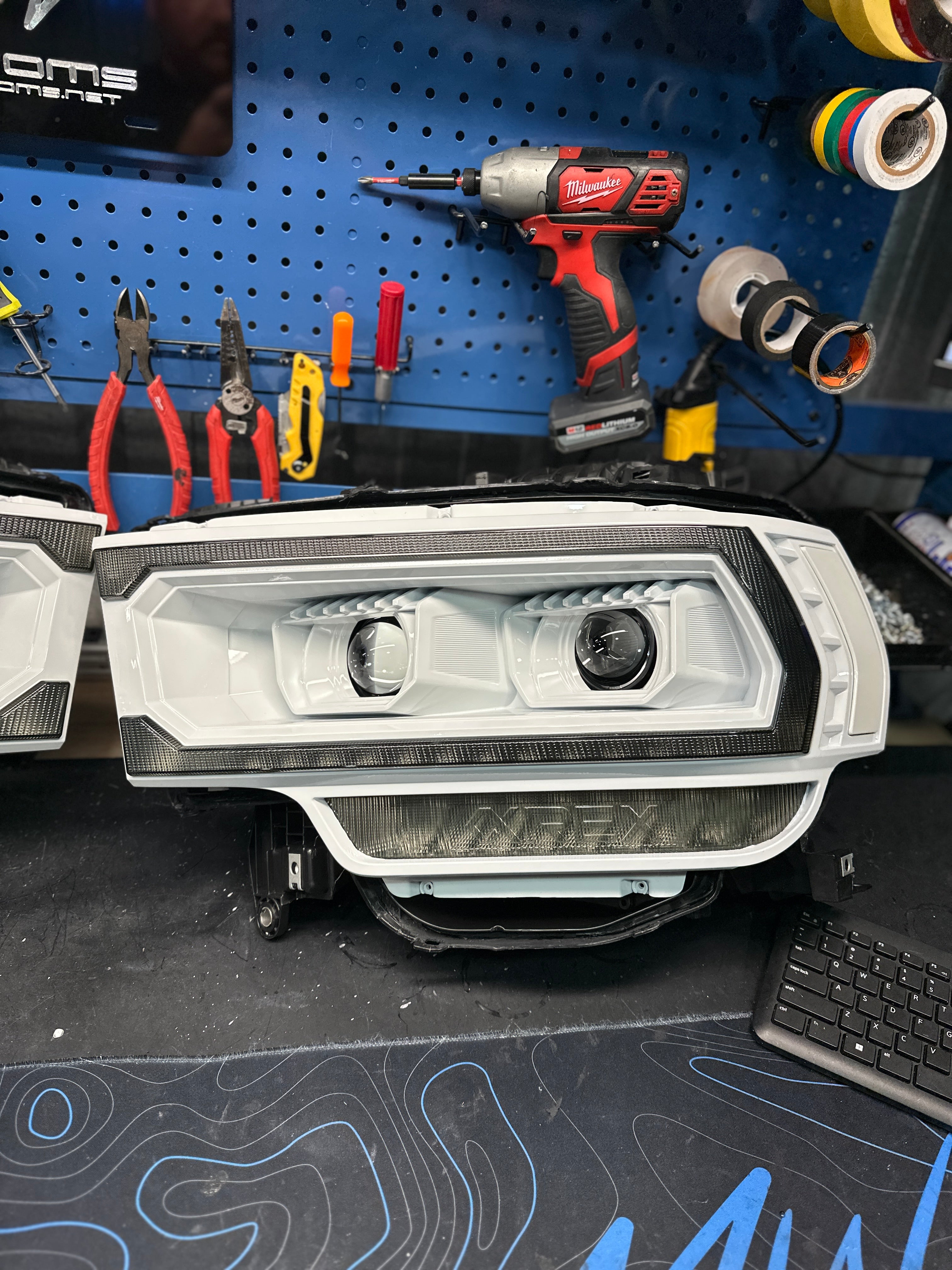 2019+ RAM HD 2500 ALPHAREX HEADLIGHTS