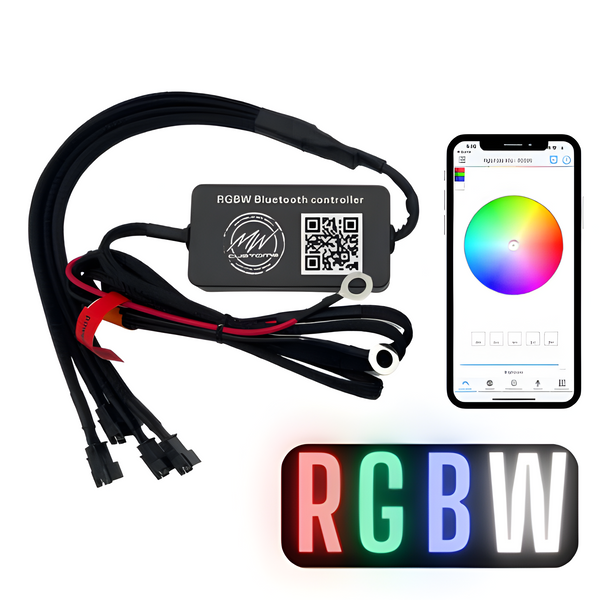 MWcustoms RGBW 1-4 BLUETOOTH REMOTE