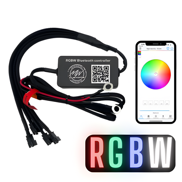 MWcustoms RGBW 1-8 BLUETOOTH REMOTE