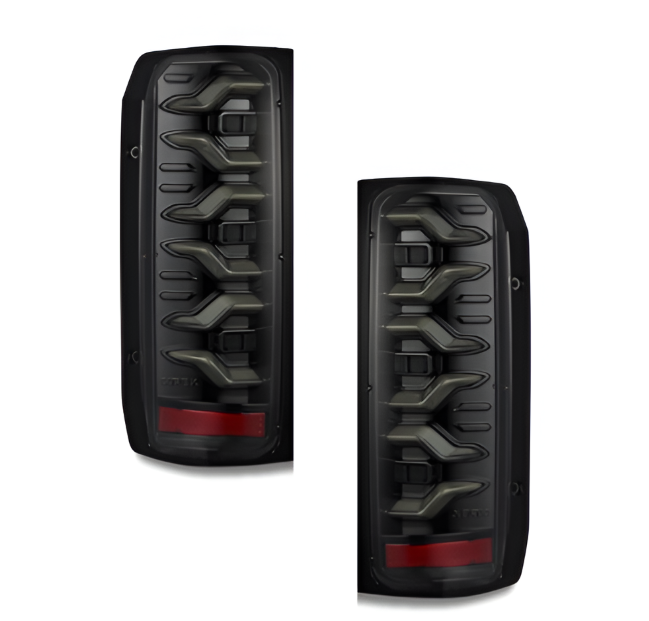 1987 - 96 FORD F-SERIES/BRONCO ALPHAREX LUXX SERIES LED TAIL LIGHTS