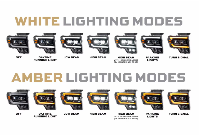 2009-14 FORD F150 MORIMOTO XB EVO LED HEADLIGHTS