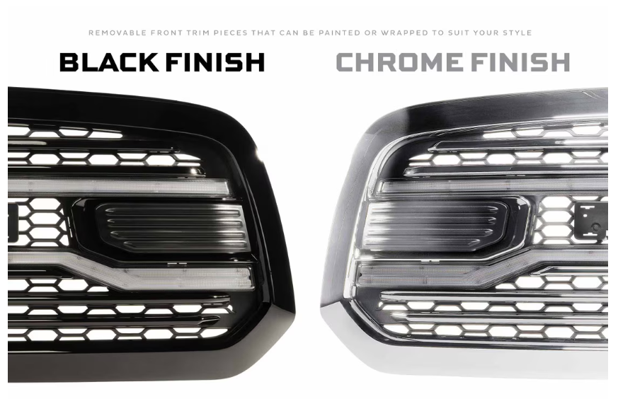 2009 - 18 DODGE RAM 1500 MORIMOTO XBG LED GRILLE