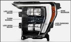 2021 - 23 FORD F150 LED REFLECTOR HEADLIGHTS