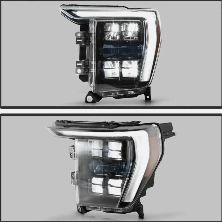 2021 - 23 FORD F150 LED REFLECTOR HEADLIGHTS