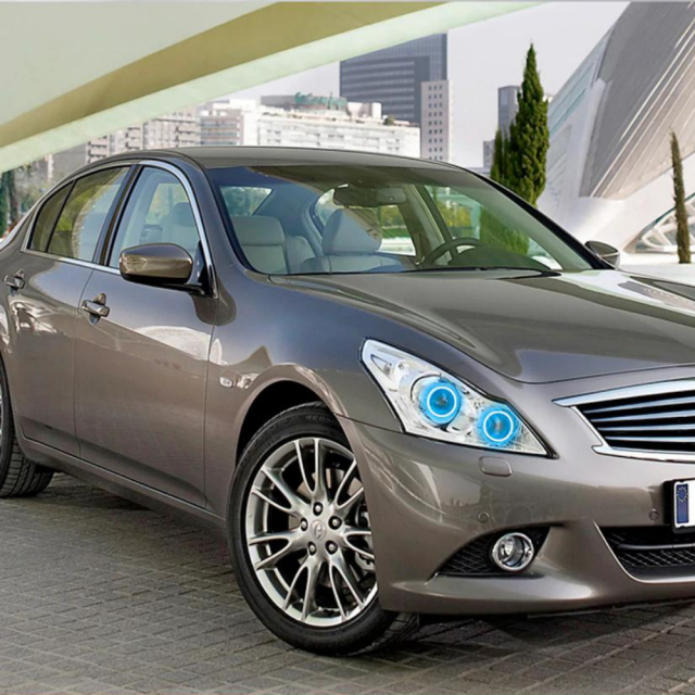 2010-2013 INFINITI G37 SEDAN HALO AND FOG HALO BUNDLE - RGBW