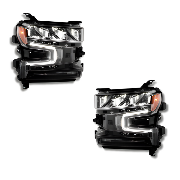 PRE BUILT CHEVY SILVERADO 1500 2019 - 21 OE REPLACEMENT LED (Factory Halogen Only)